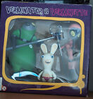 Set 3 Figurines Vinyle - Rayman Contre Les Lapins Crétins ? Verminator & Vermine