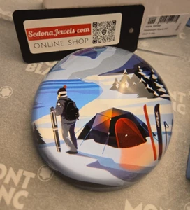 360 $ UVP - Montblanc Scenic 133182 Ski Briefbeschwerer - Bild 1 von 3