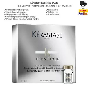 Kerastase Densifique Cure Hair Growth Treatment for Thinning Hair 30 x 6ml - Picture 1 of 10
