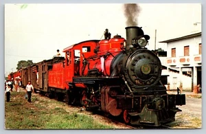 Tren Locomotora Postal #11 Milagro Ecuador 200 Aniversario Tennessee c1996 6Z - Imagen 1 de 2