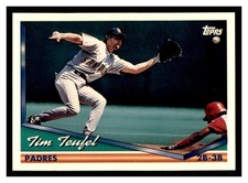 1994 Topps #254 TIM TEUFEL San Diego Padres ~B9S