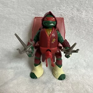 Tartarughe Ninja TMNT Teenage Mutant 6" Throw 'n Battle Raphael 2013 Viacom - Foto 1 di 7