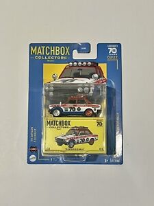 MATCHBOX COLLECTORS 70 YEARS 03/22 70 DATSUN 510 RALLY METAL DIE-CAST NEW SEALED