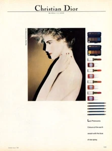 Christian Dior Tyen 1983 maquillaje maquillaje 1 página anuncio de revista - Imagen 1 de 1