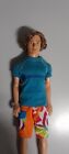 Vintage 1968 Barbie Beach fun Blaine  Ken Doll Sandy Blonde Hair Mattel 