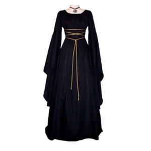 Medieval Queen Cersei Costume Fancy Dress Outfit Adult Carnival Gothic Ladies - Picture 1 of 8