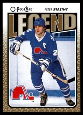 2009-10 O PEE CHEE LEGEND Peter Stastny Quebec Nordiques #579 R108