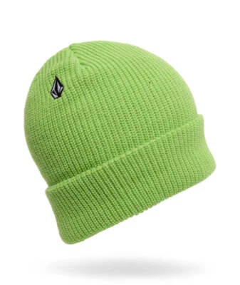 Volcom - Full Stone Beanie - Electric Green - Image 1 of 2