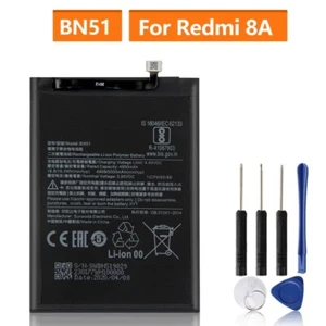 New Replacement Battery For Xiaomi Redmi 8 Redmi 8A Redmi8 BN51 5000mAh + Tools - Picture 1 of 6