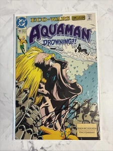 Aquaman #10 - SIGNED JASON MOMOA WITH COA! (DC 1992) - Picture 1 of 10