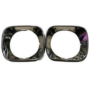 Headlight Surround Silver Pair for HOLDEN HQ KINGSWOOD, BELMONT - Picture 1 of 1