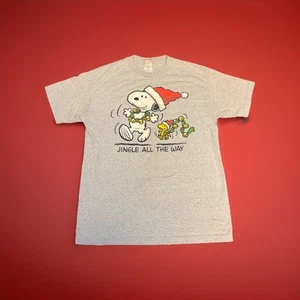 Vintage Peanuts Shirt Damen Extra Large Jingle All The Way - Bild 1 von 3
