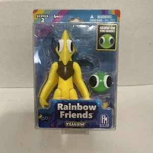 Rainbow Friends Yellow Glow in the dark 5" Actionfigur Serie 2 Phatmojo - Bild 1 von 2