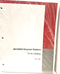 NEW (OLD STOCK) PARTS CATALOG FOR CASE IH 8910 / 8920 MAGNUM TRACTORS RAC 7-2080 - Bild 1 von 2