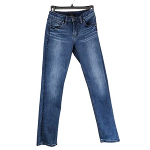 Jeans rectos Silver Jeans Co Avery, para mujer 26x29, denim elástico azul clásico - Imagen 1 de 6