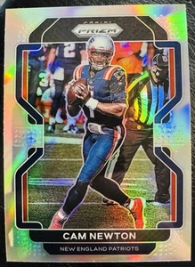 2021 Panini Prizm Silver #96 Cam Newton New England Patriots - Picture 1 of 2