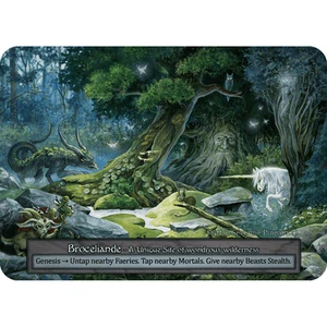 Hechicería Broceliande Leyendas Artúricas Únicas Sin Lámina - Imagen 1 de 1