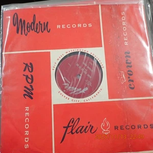 78 N- Richard Berry Flair Records 1055 What You Do To Me / The Big Break - Picture 1 of 3