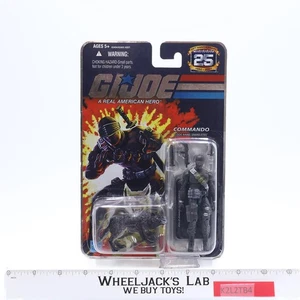 Snake Eyes W/ Timber GI Joe 25th Anniversary 2007 Hasbro Figure NEW SEALED - Picture 1 of 2