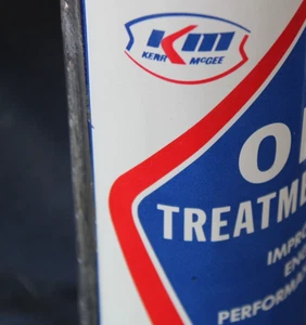 FULL NEAR MINT * datiert 1973 KERR McGEE MOTOR OIL alte Metalldose - Bild 1 von 14