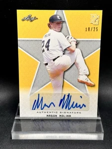 Mason Molina 2020 Leaf Perfect Game National Showcase #BA-MM7 Yellow Autograph - Picture 1 of 2