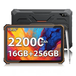 Blackview Active 8 Pro 10.36" Android 14 Tablet 22000mAh 16GB+256GB T-Mobile - Picture 1 of 15