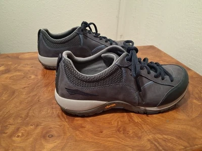 Dansko Paisley Waterproof Leather Casual Shoes. Size EUR. 40 W. Blue. - Image 1 of 4