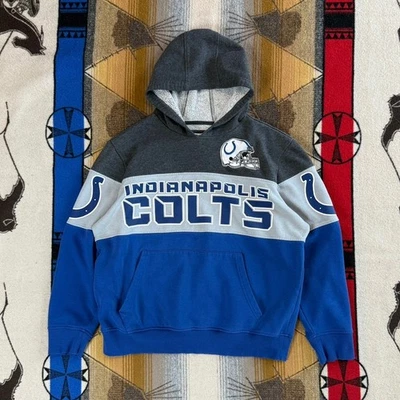 Vintage Indianapolis Colts Starter Hoodie Sweatshirt Size Large Football NFL - Image 1 of 4