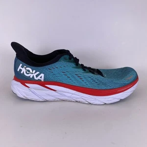 Hoka One One Men Clifton 8 1119393 RTAR Blue Running Shoes Sneakers Size 11.5 D - Picture 1 of 12