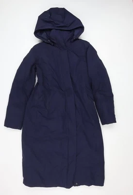 Lands' End Women's Blue XS Long Waterproof Hooded Parka Coat - Image 1 of 4
