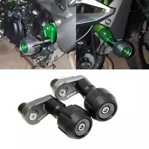 Fit For Kawasaki Ninja 400 CNC Frame Sliders Anti-fall Crash Protector 2017-2021 - Bild 1 von 17