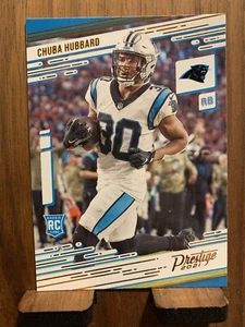 2021 Panini Chronicles - Prestige Rookies Update #241 Chuba Hubbard (RC) - Picture 1 of 2
