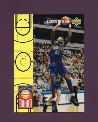 1993-94 Upper Deck Dikembe Mutombo #431 - Denver Nuggets - Image 1 of 2