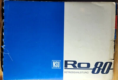 NSU RO 80 Betriebsanleitung - Bild 1 von 3
