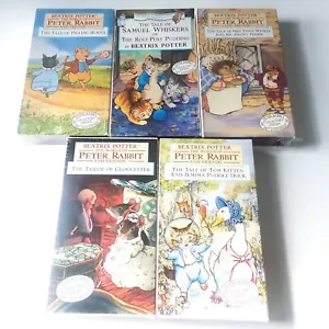 5 Vintage VHS Beatrix Potter and the World of Peter Rabbit & Friends - Imagen 1 de 7