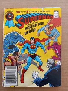 BEST OF DC BLUE RIBBON DIGEST #32, SUPERMAN vs Grundy, 1983 DC 100 Seiten gut - Bild 1 von 8