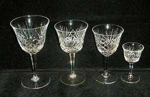 GORHAM CRYSTAL Kirschholz klar (NACHTMANN Nierstein) feines Kristall Stielglas - Bild 1 von 17