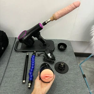 Adult Auto Sex Machine Male Women Dildo Masturbation Machine 3XLR Attachments US - Picture 1 of 58