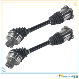 For Audi A4 Quattro 2013-16 A5 Quattro 2012-17 2.0L Pair Front CV Axle Shafts - Picture 1 of 10