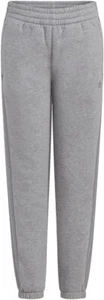 adidas Girls' Cotton Fleece Joggers Small, Charcoal Grey  - Picture 1 of 1