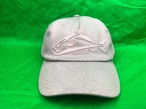 Field & Stream Men's Silicone Fish Icon Stretch Fit Cap Hat L/XL Gray New - Picture 1 of 5