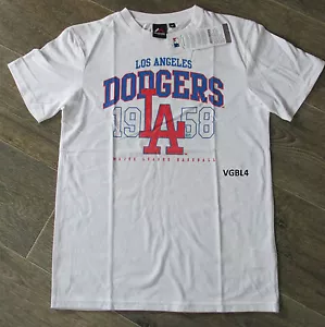 Los Angeles Dodgers MLB - Majestic Athletic - T-shirt da baseball - nuova con etichette - Foto 1 di 5