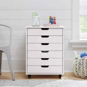 Craft 6 Drawer Cart - White - Picture 1 of 8