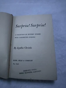 AGATHA CHRISTIE - SURPRISE! SURPRISE! Mystery Stories - Picture 1 of 4