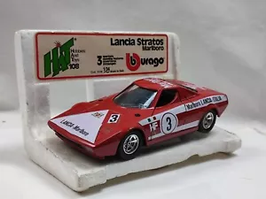 Bburago 1/24 Lancia Stratos Marlboro No 3 Vintage Diecast Car - Picture 1 of 7