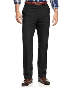 $95 Michael Kors Men's Black Classic-Fit Flat Front Suit Dress Pants 30W 30L - Picture 1 of 1