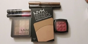 Nyx Make up Konvolut - Lidschatten, Rouge, Lippenstifte, Gesichtspuder - 7 Stück - Bild 1 von 5