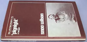 PIGNIGHT SNOO WILSON John Calder 1975 HB DW SCARCE Two Plays by Snoo Wilson - Picture 1 of 1