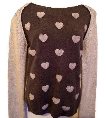  Ladies  Long Sleeve Next Grey Jumper Size - 6 - Image 1 of 4