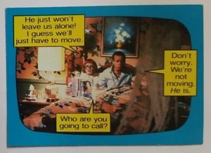 1989 Topps Ghostbusters II Movie Trading Card #35 TV Commercial (Part 2) - Picture 1 of 2